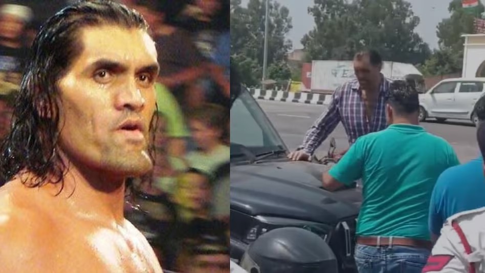 The Great Khali Accident Video
