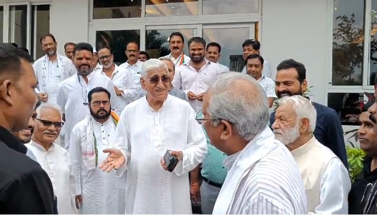 Bhupesh Baghel-T S Singh Deo Meeting